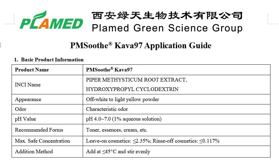 Plamed application guide support for distributors
