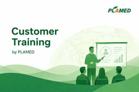 Plamed customer training for distributors